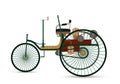 The world`s first car 1886 Benz Patent-Motorwagen