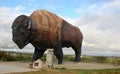 World's largest buffalo,N.Dakota