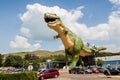 World's Largest Dinosaur in Drumheller, Canada Royalty Free Stock Photo