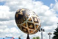 The World's Largest Easter Egg(Pysanka) Royalty Free Stock Photo