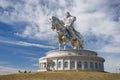 The world's largest statue of Genghis Khan Royalty Free Stock Photo