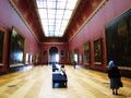 World`s masterpieces of painting in the Louvre Museum in Paris, France