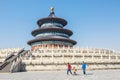 world's most famous ancient architecture of the temple of heaven in Beijing, China