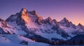 The world\'s tallest mountain is a sight to behold during twilight