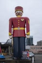 World`s tallest tin soldier