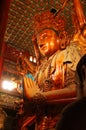 World's tallest wooden Buddha statues