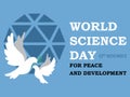 World Science Day for Peace and Development background