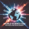 World Science Day: Shaping the Future Royalty Free Stock Photo