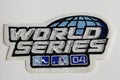 2004 World Series Patch Royalty Free Stock Photo