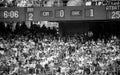 1990 World Series Scoreboard in Oakland, CA Royalty Free Stock Photo