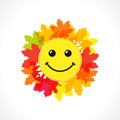 World Smile Day web cute emblem.