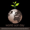 world soil day concept banner