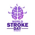 World Stroke Day Concept