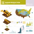 World Sugar Production Infographics