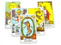 The World Tarot Card Travel Succes Final stage Cycles