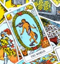 The World Tarot Card Travel Succes Final stage Cycles