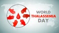 World Thalassaemia Day 8 May Royalty Free Stock Photo