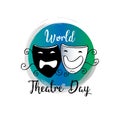 World Theatre Day concept