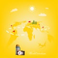 World tourism concept.