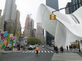 world trade center area next to Oculus subway station