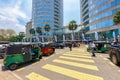 World Trade Center and Bank of Ceylon buildings are the tall building in Colombo Royalty Free Stock Photo