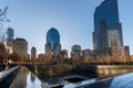 World Trade Center Memorial, Ground Zero in New York, USA Royalty Free Stock Photo