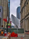 World Trade Center Station, at the 9/11 Memorial at the World Trade Center, Manhattan, New york, USA.