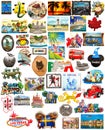 World travel fridge magnets