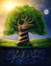 World tree Royalty Free Stock Photo