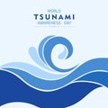 World Tsunami Day is raise awareness every year on November 5