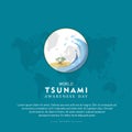 World Tsunami Day is raise awareness every year on November 5