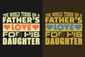 The World Turns On A Father\'s Love For His Daughter Royalty Free Stock Photo