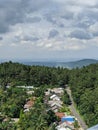 World View Mountain House Green Landscape Fotografi