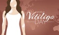 World Vitiligo Day Background Banner Design Royalty Free Stock Photo