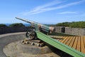 World War 2 German Gun on Jersey Royalty Free Stock Photo