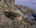 World War 2 bunker in Monterosso al Mare, Cinque Terre, Italy