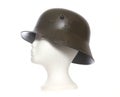 World War 1 German Military Helmet on Mannequin Royalty Free Stock Photo