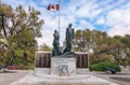 The World War I memorial monument in Stratford, Ontario, Canada Royalty Free Stock Photo