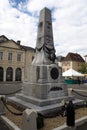 World War I Memorial At The Town Hall Square, Navarrenx, France