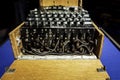 A World War II era ENIGMA Machine