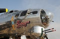 World War II era Flying Fortress bomber Royalty Free Stock Photo