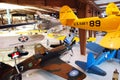 World War II era planes on display