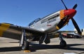 World War II-era Tuskegee Airmen P-51 Mustang Red Tail Squadron