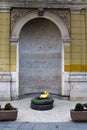 World War II Forever fire monument Royalty Free Stock Photo