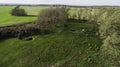 MRU World War II fortification bunker, Pniewo, near Miedzyrzecz, Poland. Entrance to the underground corridor system. German milit