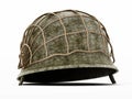 World War II helmet isolated on white background. 3D illustration