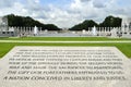 World War II Memorial Royalty Free Stock Photo