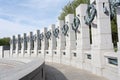 World War II Memorial in National mall, Washington D.C, USA in spring Royalty Free Stock Photo