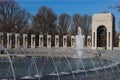 World War II Memorial National Mall Royalty Free Stock Photo