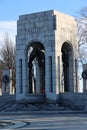 World War II Memorial National Mall Royalty Free Stock Photo